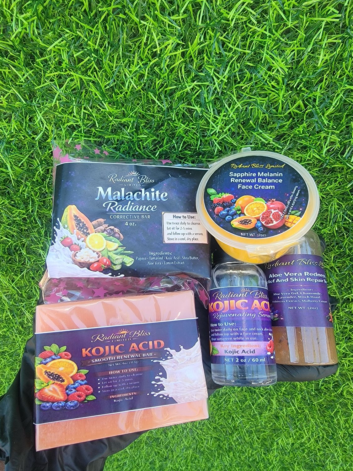 5 face products promo (Dark Spot killer kit)