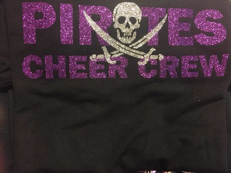 Pirates Cheer Crew Shirt