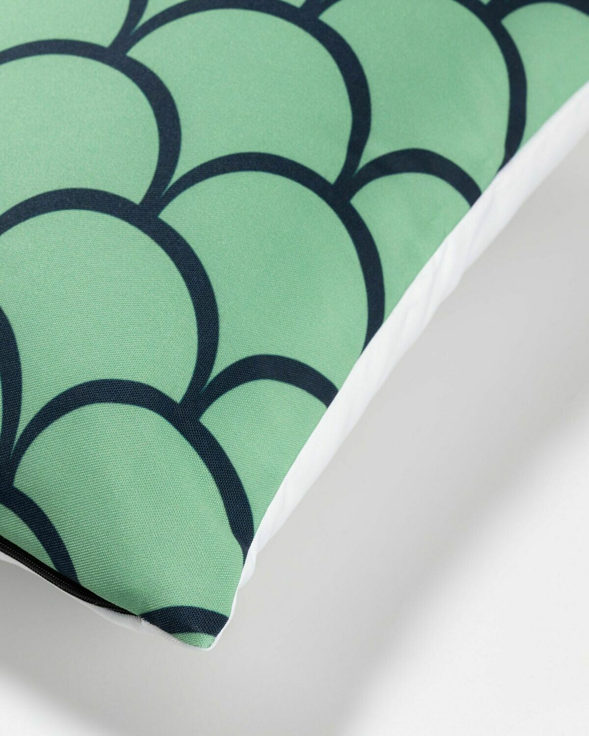 Funda cojín Ekene 45 x 45 cm verde