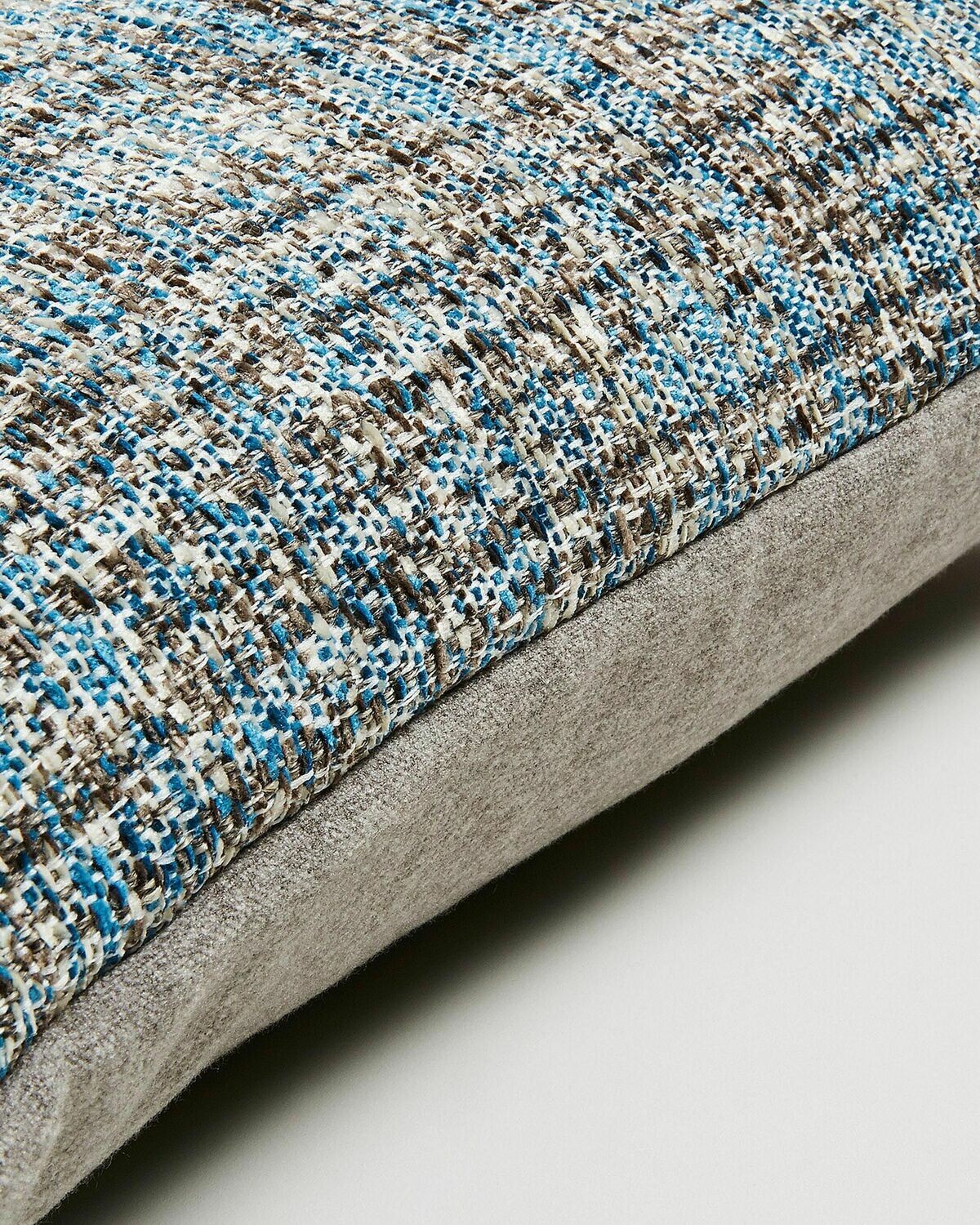 Funda cojín Boho 30 x 50 cm azul