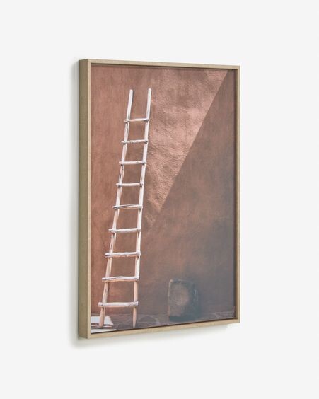 Cuadro Lucie escalera madera 50 x 70 cm