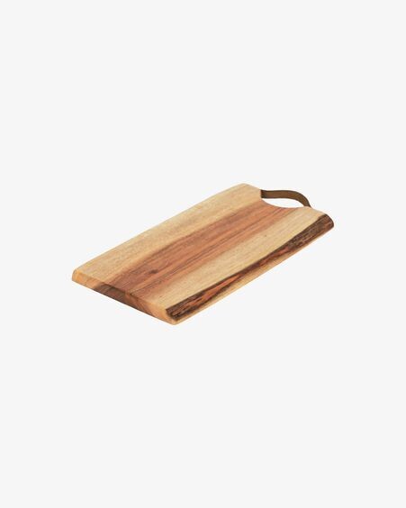 Tabla de servir rectangular Severa madera maciza acacia