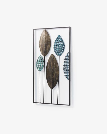 Panel mural Leaves 54 x 104 cm