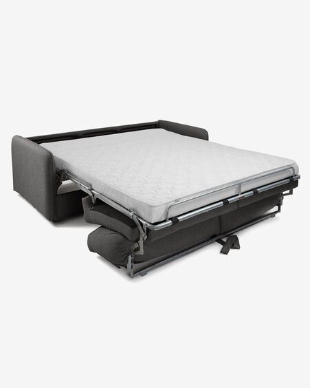 Sofá cama Kymoon 2 plazas visco grafito 140 cm