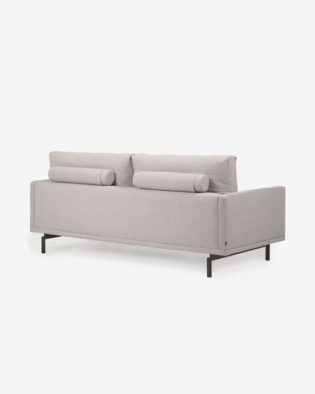 Sofá Galene 3 plazas beige 174 cm