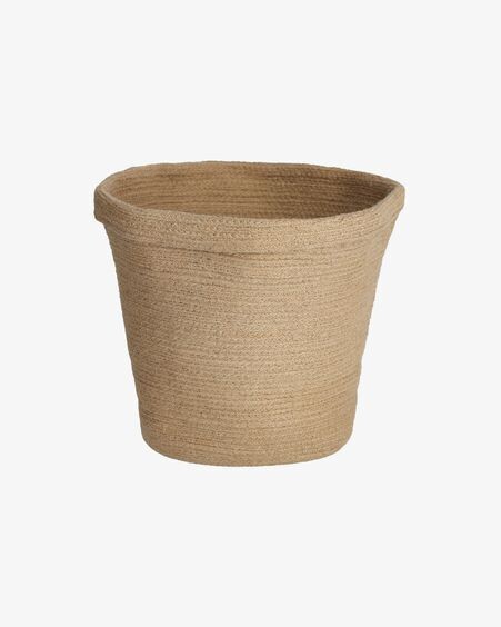 Cesta Sibila 100% algodón marrón