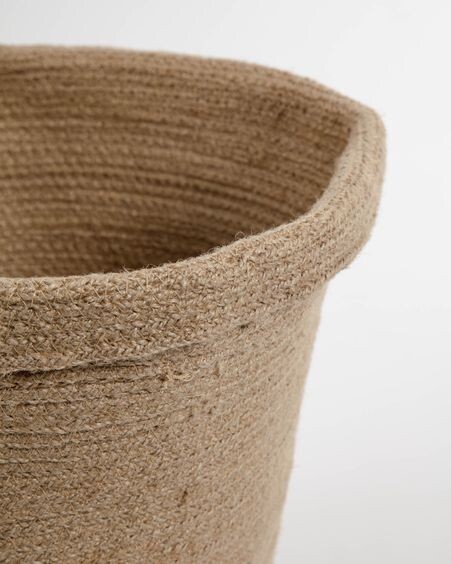 Cesta Sibila 100% algodón marrón