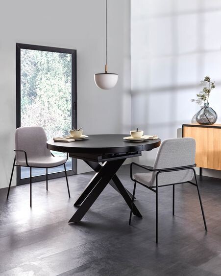 Silla Giuilia gris claro