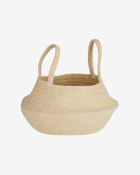 Cesta Sibila 100% algodón beige