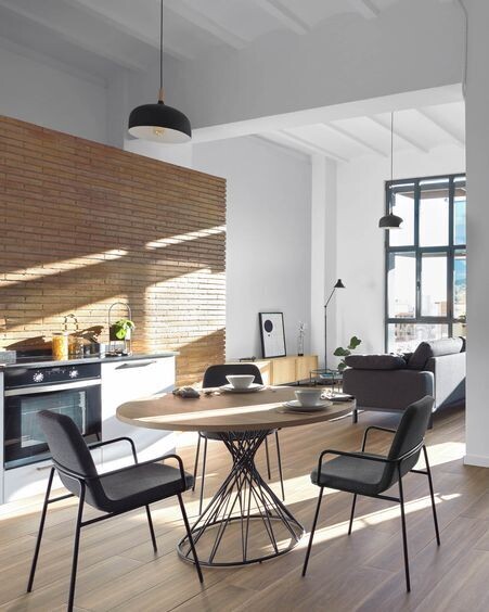 Silla Giuilia gris oscuro
