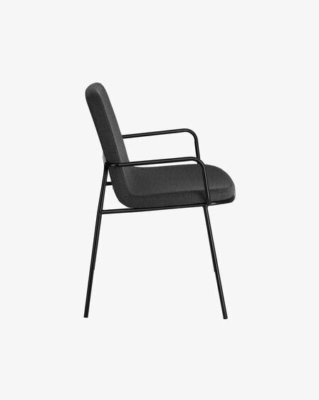 Silla Giuilia gris oscuro