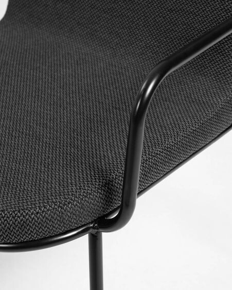 Silla Giuilia gris oscuro