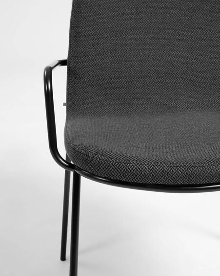 Silla Giuilia gris oscuro