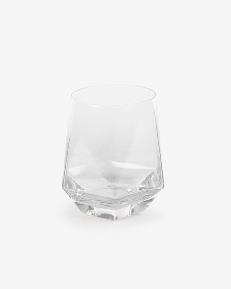 Vaso Lukina de vidrio transparente