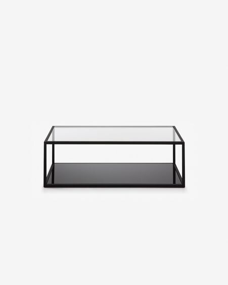 Mesa de centro rectangular Blackhill 110 x 60 cm negro