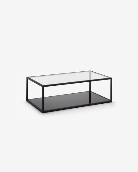 Mesa de centro rectangular Blackhill 110 x 60 cm negro