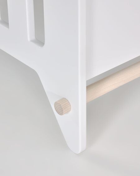 Cuna Nunila de MDF blanco 60 x 120 cm FSC 100%