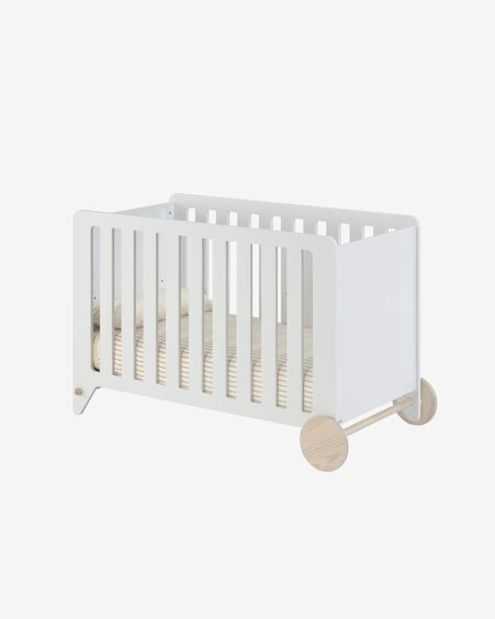 Cuna Nunila de MDF blanco 60 x 120 cm FSC 100%