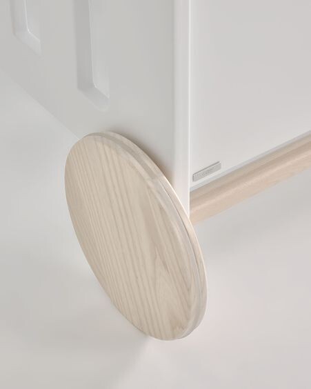 Cuna Nunila de MDF blanco 60 x 120 cm FSC 100%