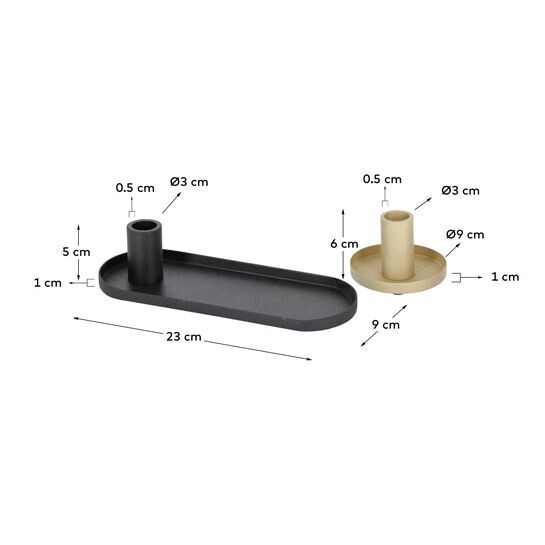 Set Nair de 2 candelabros