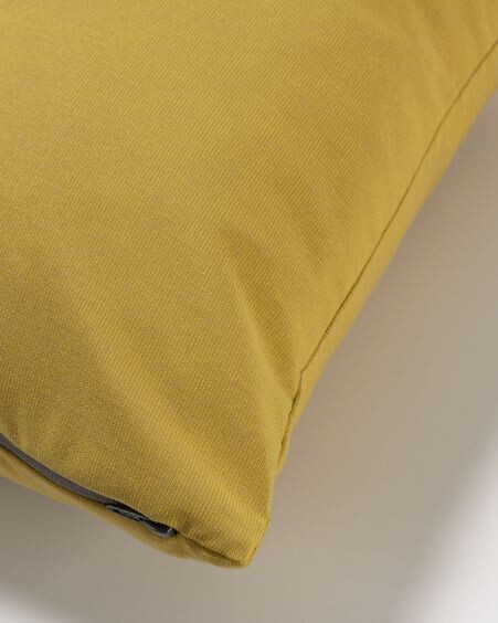 Funda cojín Nedra 45 x 45 cm mostaza