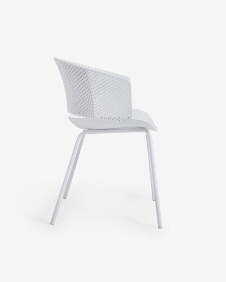 Silla 100% de exterior Yeray blanco