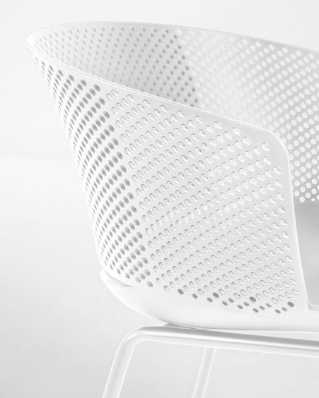 Silla 100% de exterior Yeray blanco