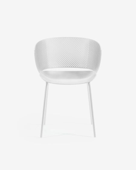 Silla 100% de exterior Yeray blanco