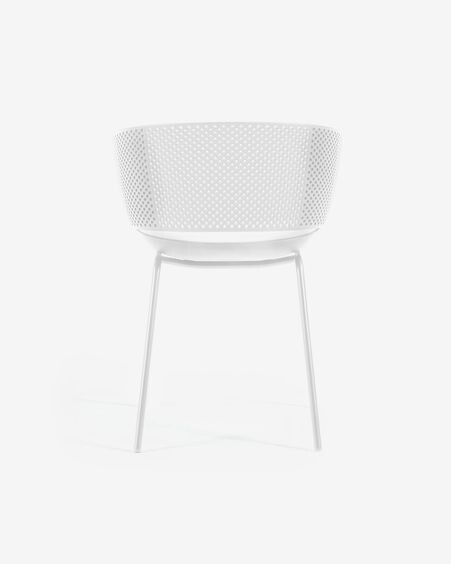 Silla 100% de exterior Yeray blanco