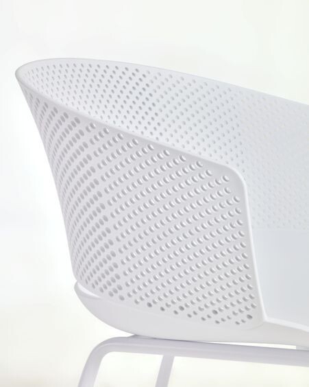 Silla 100% de exterior Yeray blanco