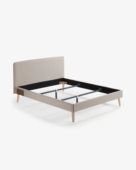Funda cama Dyla beige 160 x 200 cm