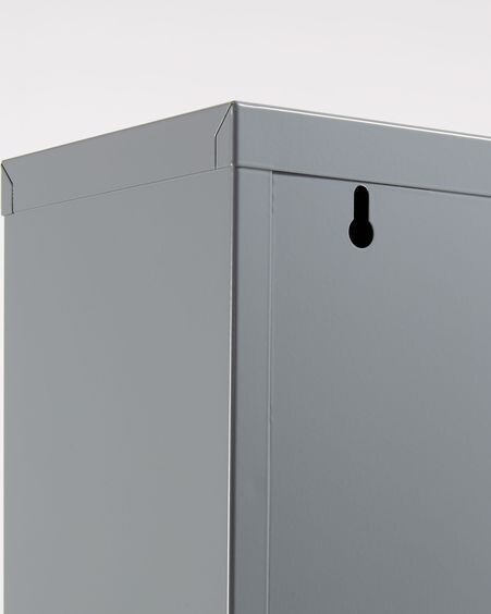 Zapatero Ode 50 x 136 cm 4 puertas gris