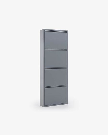 Zapatero Ode 50 x 136 cm 4 puertas gris