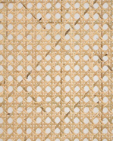Silla Romane madera de haya acabado natural y chapa de fresno y ratán
