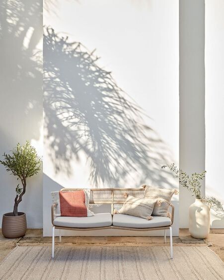 Alfombra Kaie 100% PET beige 160 x 230 cm