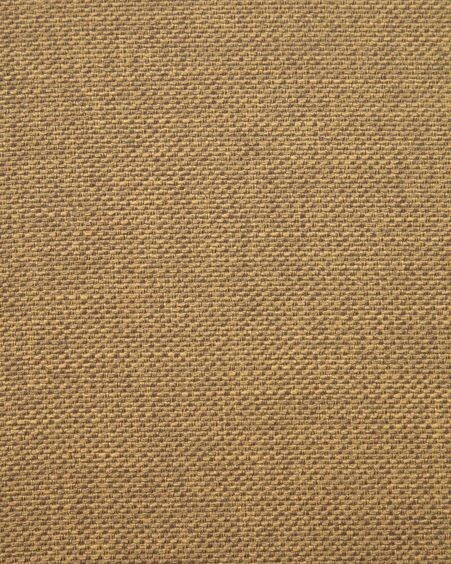 Silla Anoha mostaza y metal con acabado negro