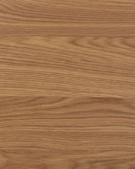 Aparador Rasha de chapa de roble con acabado natural 150 x 71 cm