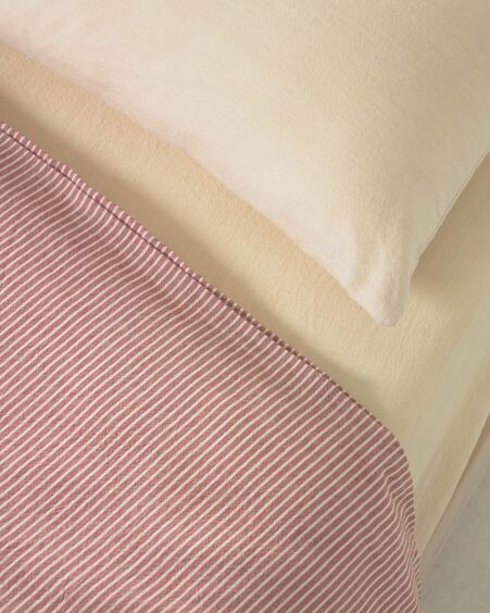 Set Giorgii funda nórdica, bajera y funda almohada 100% algodón GOTS 60 x 120 cm