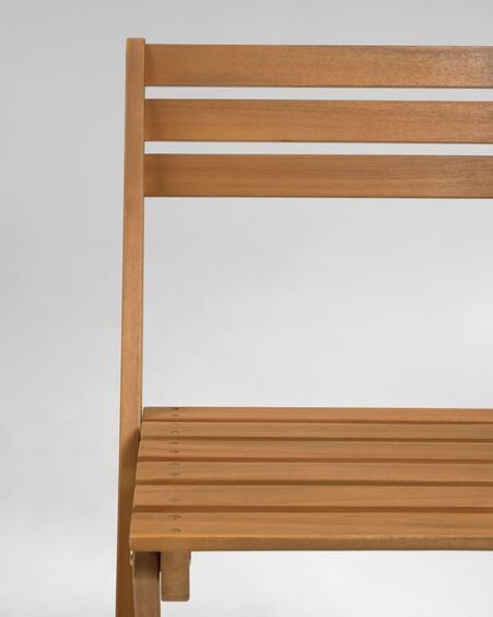 Silla plegable de exterior Daliana madera maciza acacia FSC 100%