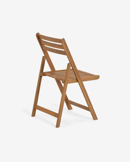 Silla plegable de exterior Daliana madera maciza acacia FSC 100%