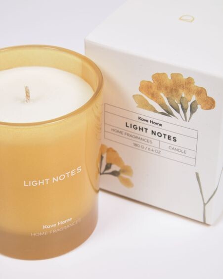 Vela aromática Light Notes 180 gr