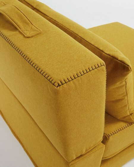 Puf cama Arty 70 x 89 (200) cm mostaza