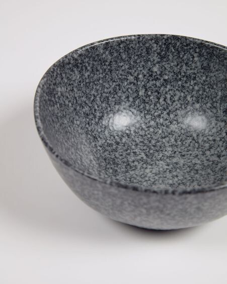 Bol Airena de cerámica negro