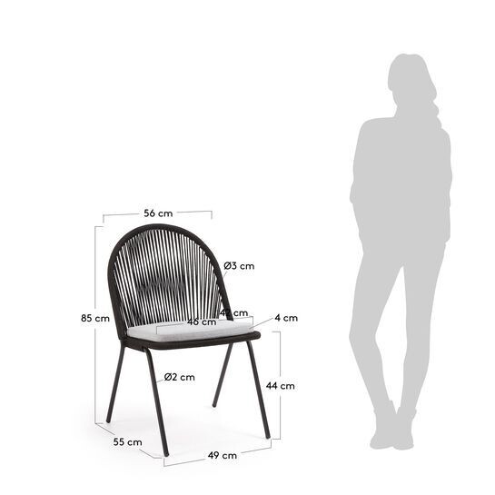 Silla Shann negro
