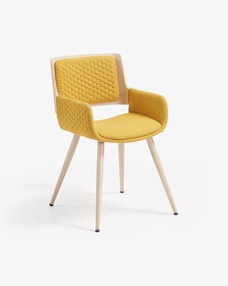 Silla Angie mostaza