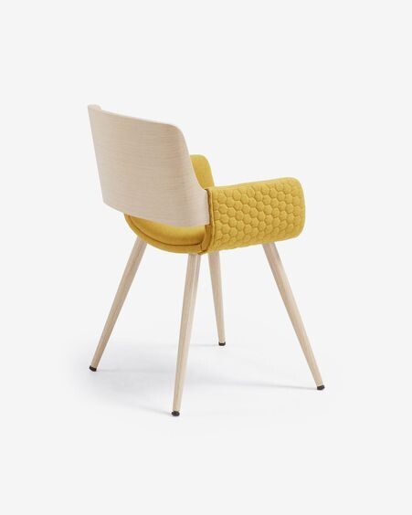 Silla Angie mostaza