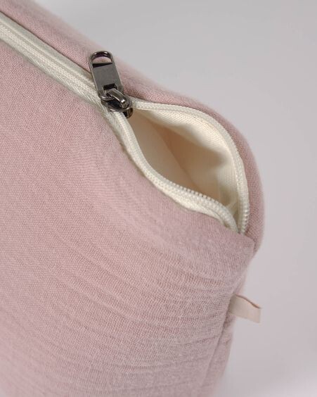 Neceser Breisa 100% algodón orgánico (GOTS) rosa