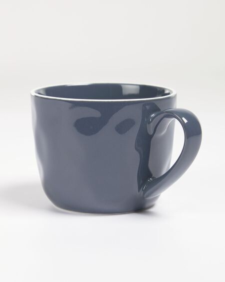 Taza Pontis de porcelana azul