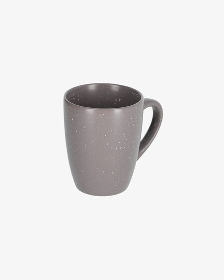 Taza Aratani de cerámica gris oscuro