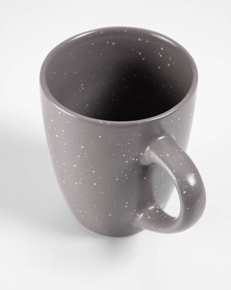 Taza Aratani de cerámica gris oscuro